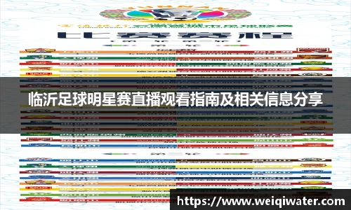 临沂足球明星赛直播观看指南及相关信息分享